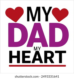 Dad t shirt illustration vector design