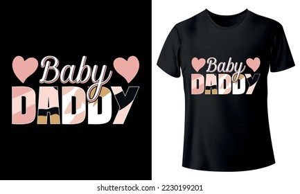 Dad T-shirt Design, Father's Day Typography T-shirt Template