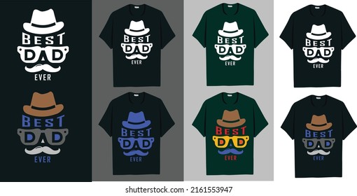 DAD T-Shirt Design For Print