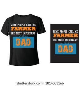 Dad T-Shirt Design | dad t-shirt design, dad shirt, father, father and son,father's day t-shirt, fathers love, t-shirt design | Vector, Illustration