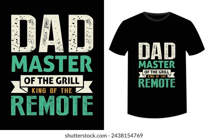 DAD Tshirt Design Vector Art, Father's Day Typography Tshirt Design, Minimal Text Art Tshirt Design