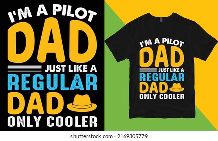 Dad Tshirt Fathers Day Tshirt Vector