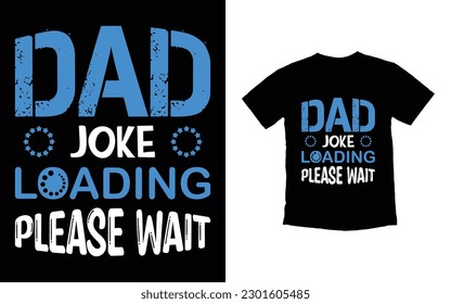 Dad Typography T-Shirt Design Vector