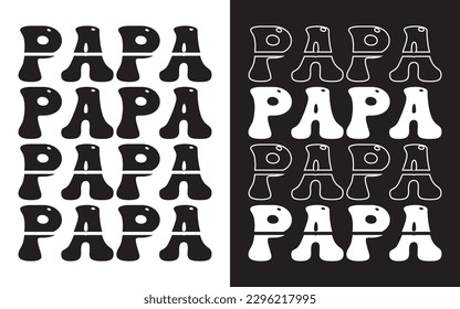 Dad Typography Vector Design, Fathers T shirt Design, Happy Fathers Day