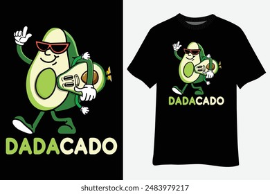 Dadacado Birthday Avocado 1st Family Matching T-Shirt