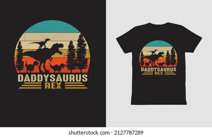 Dadasaurus Rex T-Shirt Design .