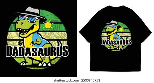 Dadasaurus T-Shirt Design And Illustration