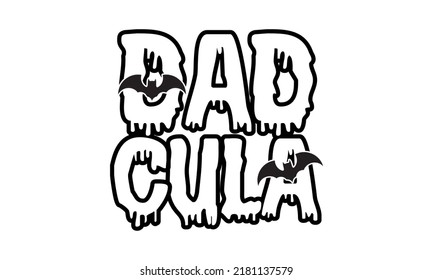 Dadcula Halloween Vector and Clip Art