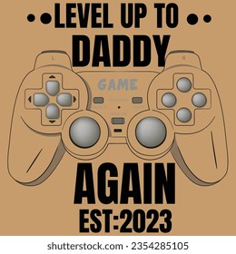 DADDY AGAIN illustrations with patches for t-shirts and other uses