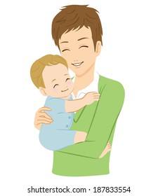 Daddy and baby