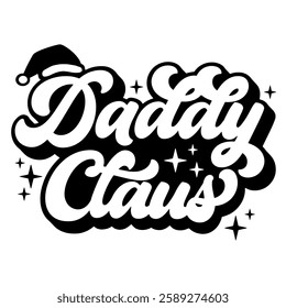 Daddy Claus | Grandpa Christmas | Papa Christmas | Christmas Family Shirt