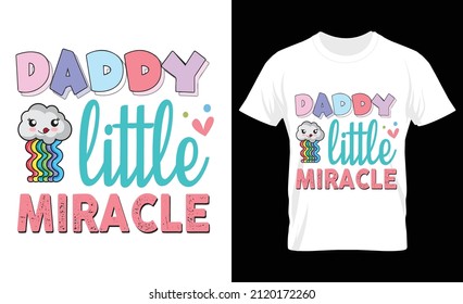 
Slogan de la tipografía del milagro de la basura para la impresión de camisetas, plantilla de diseño de vectores