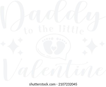 Daddy to the little Valentine baby reveal