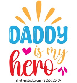 papi es mi diseño de camiseta de héroe, archivo vectorial.