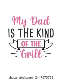 daddy quote t shirt design graphic vector, father's day design, Father day gift. Vector vintage illustration.