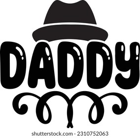 Daddy SVG - Dad Design