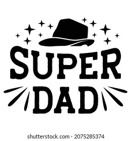 Daddy Text Vector Typography Quote Creative Stock Vector (Royalty Free