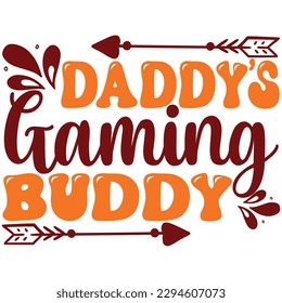 Daddys gam, design and vector file.