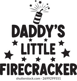 Paddys pequeno texto de fogos de artifício e estrelas