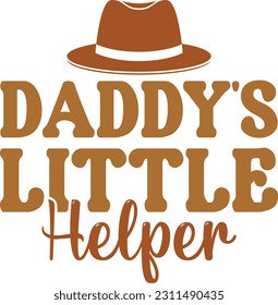 Daddy's Little Helper- Dad Design