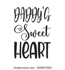 daddy's sweet heart quote letter