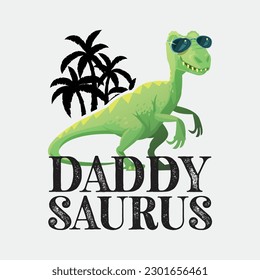 Daddysaurus Shirt Fathers Day Gift Daddy Saurus Rex T-shirt