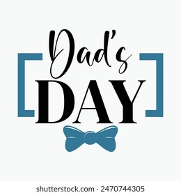 Dad's day, Happy fathers day greeting illustration