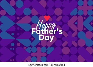 Dads ' Day. Happy Father's Day. Simple, flat vector illustrations. Background templates for a banner, invitation card, or greeting card.