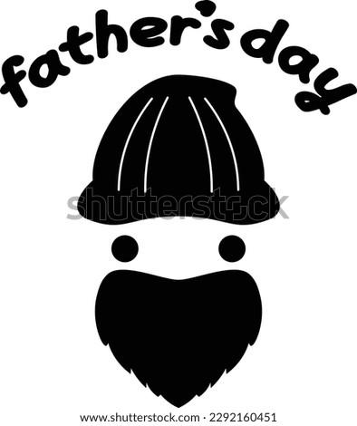 Dad's face icon illustration 6