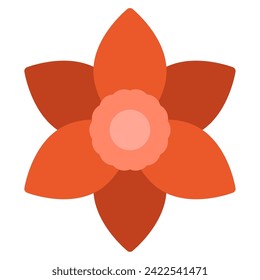 Daffodil Icon Spring, for uiux, web, app, infographic, etc