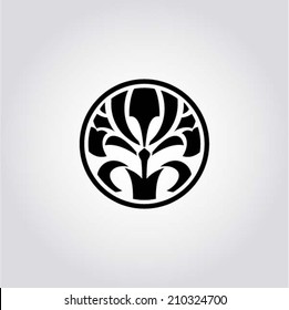 Daffodil - symbol of Wales (UK) - design element, app symbol, web design. Vector illustration