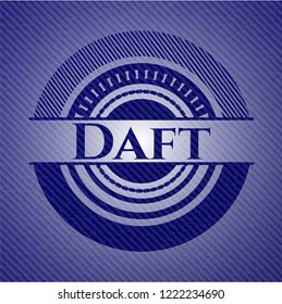 Daft emblem with jean high quality background