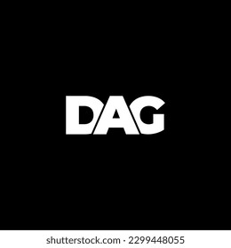 DAG initial letter monogram logo