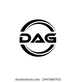 DAG Letter Logo Design, Inspiration for a Unique Identity. Modern Elegance and Creative Design. Watermark Your Success with the Striking this Logo.