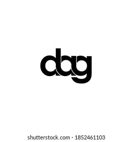 dag letter original monogram logo design