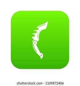 Dagger battle icon. Simple illustration of dagger battle vector icon for web