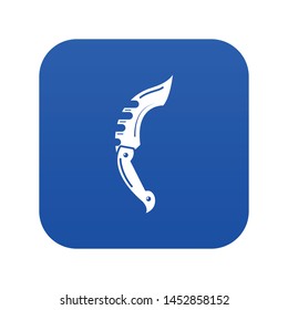 Dagger battle icon. Simple illustration of dagger battle vector icon for web