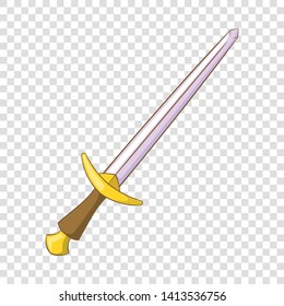 Dagger icon. Cartoon illustration of dagger vector icon for web design