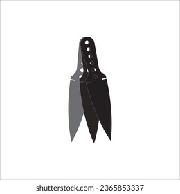 DAGGER ICON VECTOR ILLUSTRATION SYMBOL DESIGN