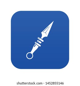 Dagger old icon. Simple illustration of dagger old vector icon for web