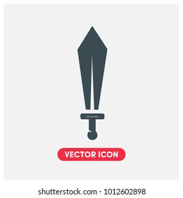 Dagger Vector Icon Illustration.Premium Quality.