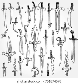 Dagas y cuchillos