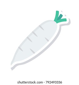 daikon food vegetable 