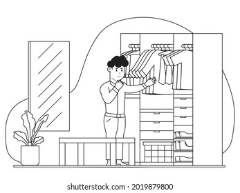 Daily activity for business, vector
