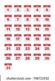 Daily calendar icon (May).
