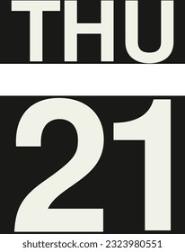 Daily calendar on black background vector.
