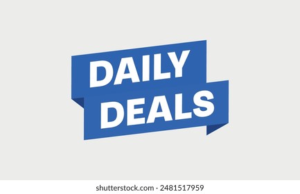 daily deals sale logo banner