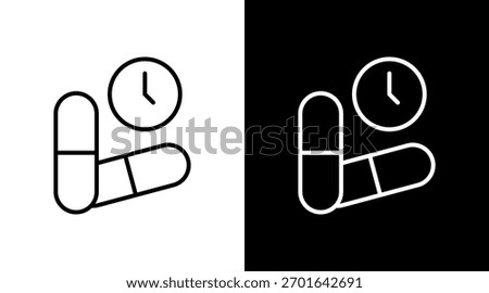 Daily Dose White Icon Set Design