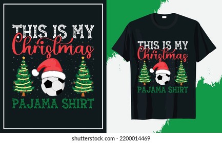 Daily life Christmas t-shirt design vector