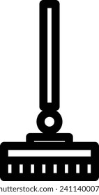 Daily necessities single item icon floor brush